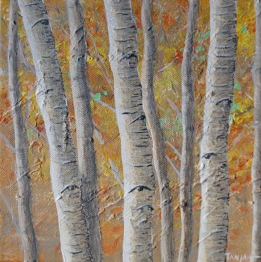 Birch 1 by artist Tanja Groos