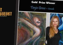 Tanja Groos, Canada, is the Gold Prize Winner in an international art competition